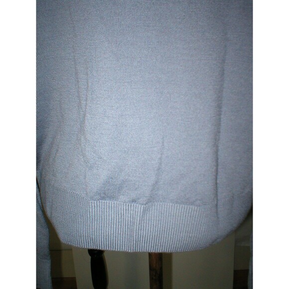 NWT Womens M Designer Sweater Lo not Equal Wool Purple Italy New Elbow Patches - Picture 11 of 11